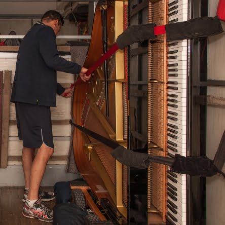 Professional piano movers